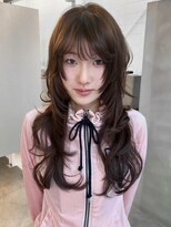 カシェ ホリエ(CACHE HORIE)&nbsp;ブラウンカラー / レイヤーカット大阪 / 小田