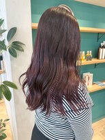 エミス バイ メルト 吉祥寺(emis by melt) 【堀惠】艶髪ダブルカラーピンクラベンダー20代30代40代レイヤー