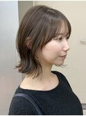 ブリーチなしカラーブリーチなしダブルカラー春カラーレイヤー