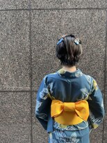 アンドットエス 銀座(and.S)&nbsp;☆浴衣でもかわいいショートボブヘアセット☆　and.S