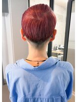 ネス ヘアメゾン アシヤ(ness HAIR MAISON ASHIYA)&nbsp;ツーブロック/ダブルカラー/ラズベリーピンク【芦屋/芦屋川】