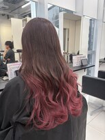 アライブ ハラジュク(ALIVE harajuku)&nbsp;ブリーチインナーバレイヤージュグラデーションカラー夕貴