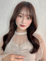 タヤ イオン新百合ヶ丘店(TAYA) 韓国風くびれロング × 艶ショコラブラウン