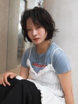 ムクコア(Muk CORE) マッシュショートボブニュアンスルーズパーマ大人可愛い川崎