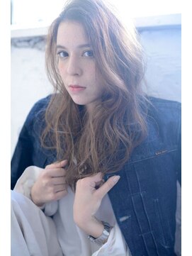 ミラバイグリーン(Mira by green) springy 『nude beige』long☆ #1