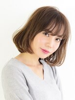 アース 新松戸店(HAIR&MAKE EARTH) オトナ女子のための☆とろみワンカールボブ【EARTH新松戸店】