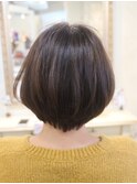 【まとまり・ツヤ感】ショートボブ