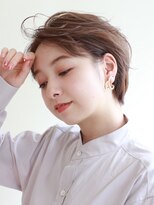 ルージュ 目白台店(ROUGE) 小顔カット/大人かきあげショートボブ【護国寺駅.目白台】