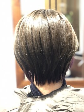 アイルフィルダウス(airfirdaus) ☆グレージュwithダークパープル☆