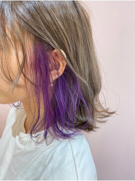 ニューヨーク ニューヨーク 河原町オーパ店(NYNY) パープルのインナーカラー*19