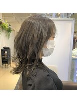 ネオヘアー 京成曳舟店(NEO Hair)&nbsp;外ハネレイヤー×ミルクティグレージュ【きむら】