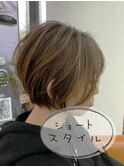 ショートスタイルが得意スタイリストが作る