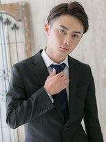 メンズヘア ビーセカンド 草加店(MENS HAIR B-2) ビジカジアップバング☆ツーブロックショートJ