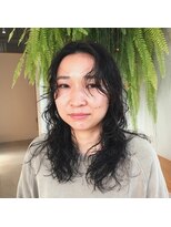 アクセヘアー 町田(acce hair)&nbsp;ロングヘアレイヤーウェーブパーマ