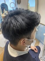 ロンド ストラーダ 心斎橋(Lond strada)&nbsp;刈り上げ韓国マッシュ　スキンフェード　コンマヘア