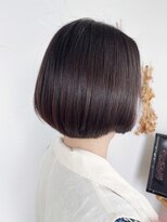 ヘアスタジオ ブリエ(HAIR STUDIO BRILLER) 2022 Ａ/Ｗ シャインボブ ×　べージュ