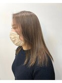 ダブルカラーミルクティーベージュカラーケアブリーチ韓国