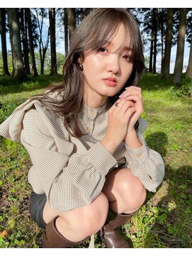 オブジェ シエル(obje't ciel) 【obje’t ciel】顔まわりレイヤー×ash grayge 【暮石唯】