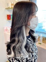 ラルムバイシー 新宿(LARME by Sea)&nbsp;シールエクステ×インナーカラー/イヤリングカラー【韓国】