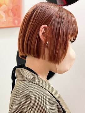 デート 下北沢(DATE) ダブルカラーミルクティーベージュカラーケアブリーチハイトーン