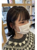 ブラックグレー×デザインハイライト