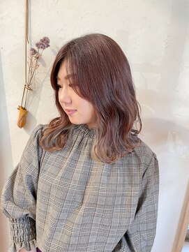 サロンドオクシー(Salon de OXY) ウォームブラウン×インナーカラーベージュ