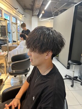 アイズ 海老名(AIZU) 波巻きスパイラルパーマ　波巻きパーマ　スパイラルパーマ