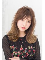 ヘアーサロン リアン 鴻巣店(hair salon Rien) セミディー×ゆるふわ×グラデーションカラー☆