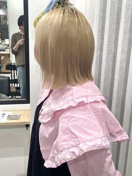 レシピ ラ クレア(recipe la couleur) 切りっぱなしボブ