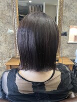 ヘアー クリアー 牟礼本店(hair clear)&nbsp;切りっぱなしボブ