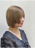 似合わせボブ・ミディアム × ステップカット
