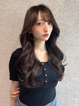 ロンド アンブル 四条烏丸(Lond ambre) 【五島巨幹】韓国/レイヤーカット/ロングヘア/髪質改善/前髪