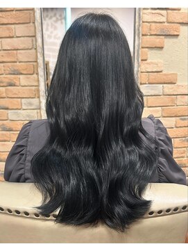 グロース(growth) 韓国風ブルーブラック