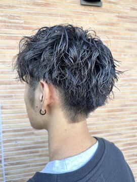 ダブ(DAB) 【メンズパーマ】ニュアンスパーマ 刈り上げ ツーブロック