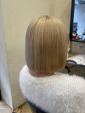 アルター(aL ter) 【似合わせボブ×トリートメント】似合わせカット/鎌取/林愛華