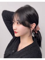 レイリー 原宿 表参道(Rayreee)&nbsp;大人可愛いくびれポニーテール小顔似合わせ顔周り