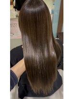 ブランシェ 高蔵寺店(BRANCHE) カット&ストレート&艶カラー
