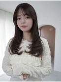 韓国風　レイヤー　イルミナカラー　アース