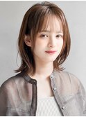 こなれヘアうる艶髪20代30代40代◎くせ毛風カール外ハネボブ