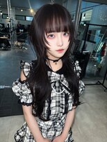 アリートウキョウ(ALLY TOKYO) ハッシュカットシャギーウルフレイヤーカットロングウルフカット