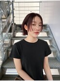 [天神今泉/黒髪カタログ/クラゲヘアー/オリーブグレー]