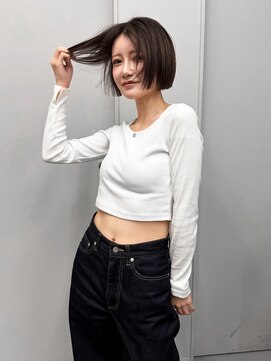 ヴァーディ オモテサンドウ(Vardy omotesando) bob/ミニボブ ベージュ モカ