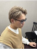 ミルクティーベージュ/ホワイトベージュ