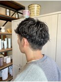 メンズショートパーマ