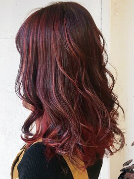 サンティエ(scintiller) ハイライト/バレイヤージュ/グラデーションカラー/ダブルカラー