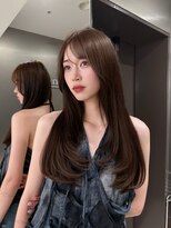ジーナ 高田馬場(Zina) chocobrown × layercut