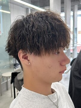 エルマーク 京都駅前(L-MARK) メンズパーマ/ツイストスパイラル/サーフカール/men's/眉毛