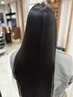 [期間限定]艶髪革命　髪質改善ストレート+カット￥25630→￥19800