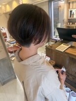 ヘアメイク リヴ(Hair Make Liv)&nbsp;ショートボブ/舞鶴/西舞鶴/カット/刈り上げ/ショート/ネープケア