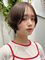 アンアミ オモテサンドウ(Un ami omotesando) 【Unami】透明感カラーにレイヤーショート MON